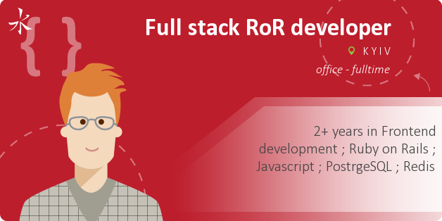 Full stack RoR developer