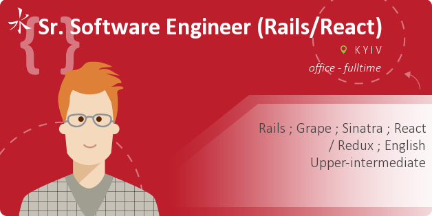 Sr. Software Engineer (Rails/React)