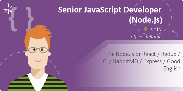  Senior JavaScript Developer (Node.js)