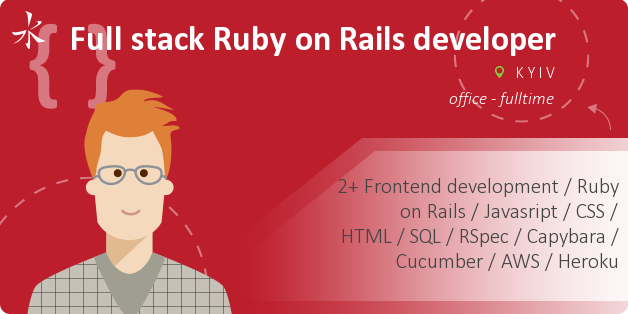 Full stack Ruby on Rails developer