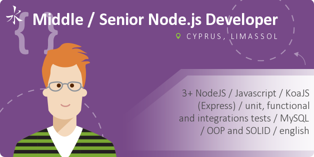Middle / Senior Node.js Developer