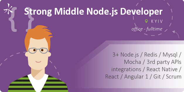 Strong Middle  Node.js Developer