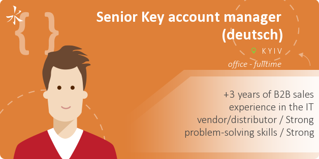 Senior Key account manager (deutsch)