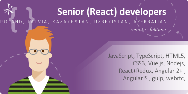 Senior (React) developers